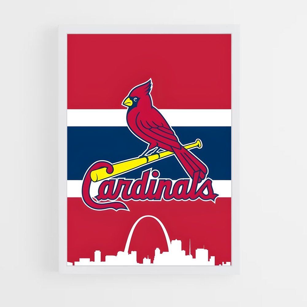 Poster Cardinal Éternel – affiche Baseball (vue 3)